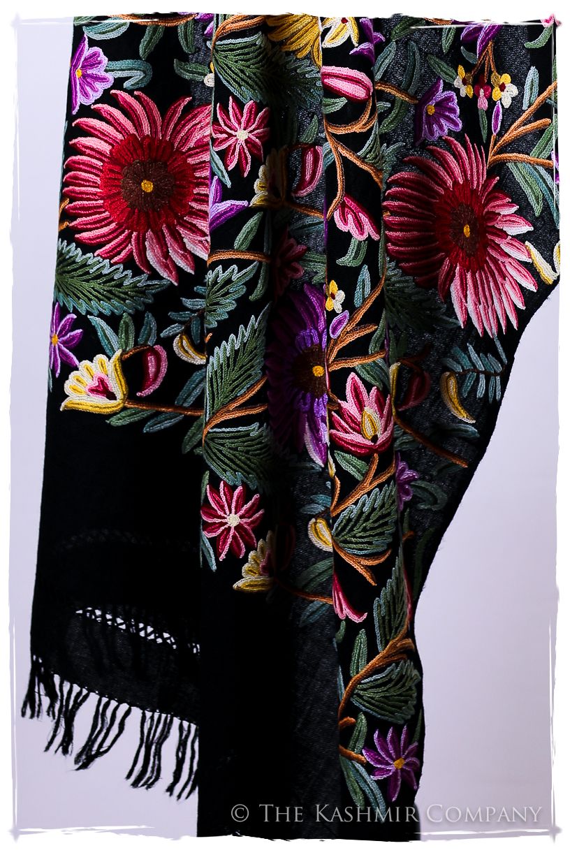 Jardin de Châtellier Français Antiquaires Shawl