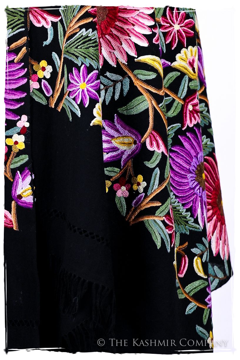 Jardin de Châtellier Français Antiquaires Shawl