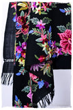Belles Fleurs de Maisonnais Français Antiquaires Shawl