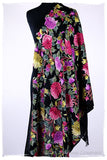 Belles Fleurs de Montréal Français Antiquaires Shawl