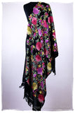 Belles Fleurs de Montréal Français Antiquaires Shawl