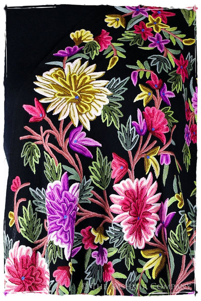 Belles Fleurs de Pyrénées Français Antiquaires Shawl