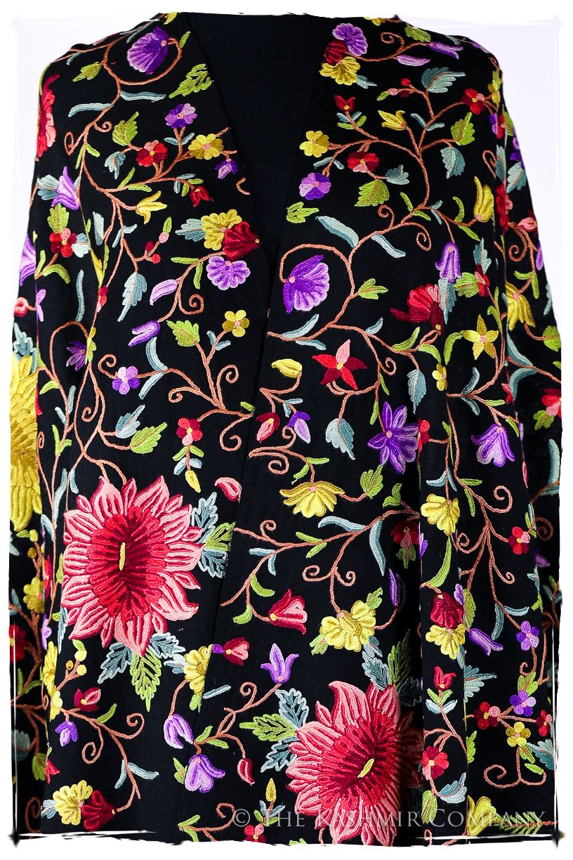 Fleurs ornementales de Moreau Français Antiquaires Shawl