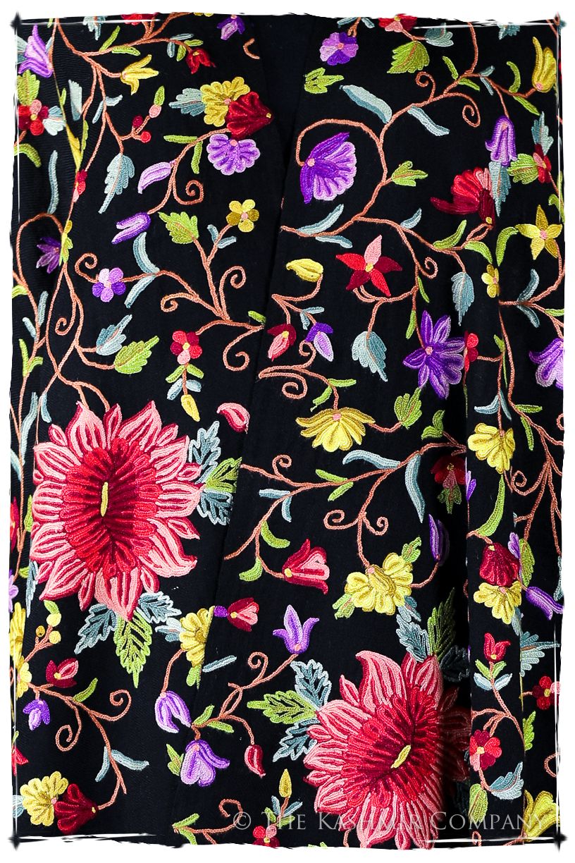 Fleurs ornementales de Moreau Français Antiquaires Shawl