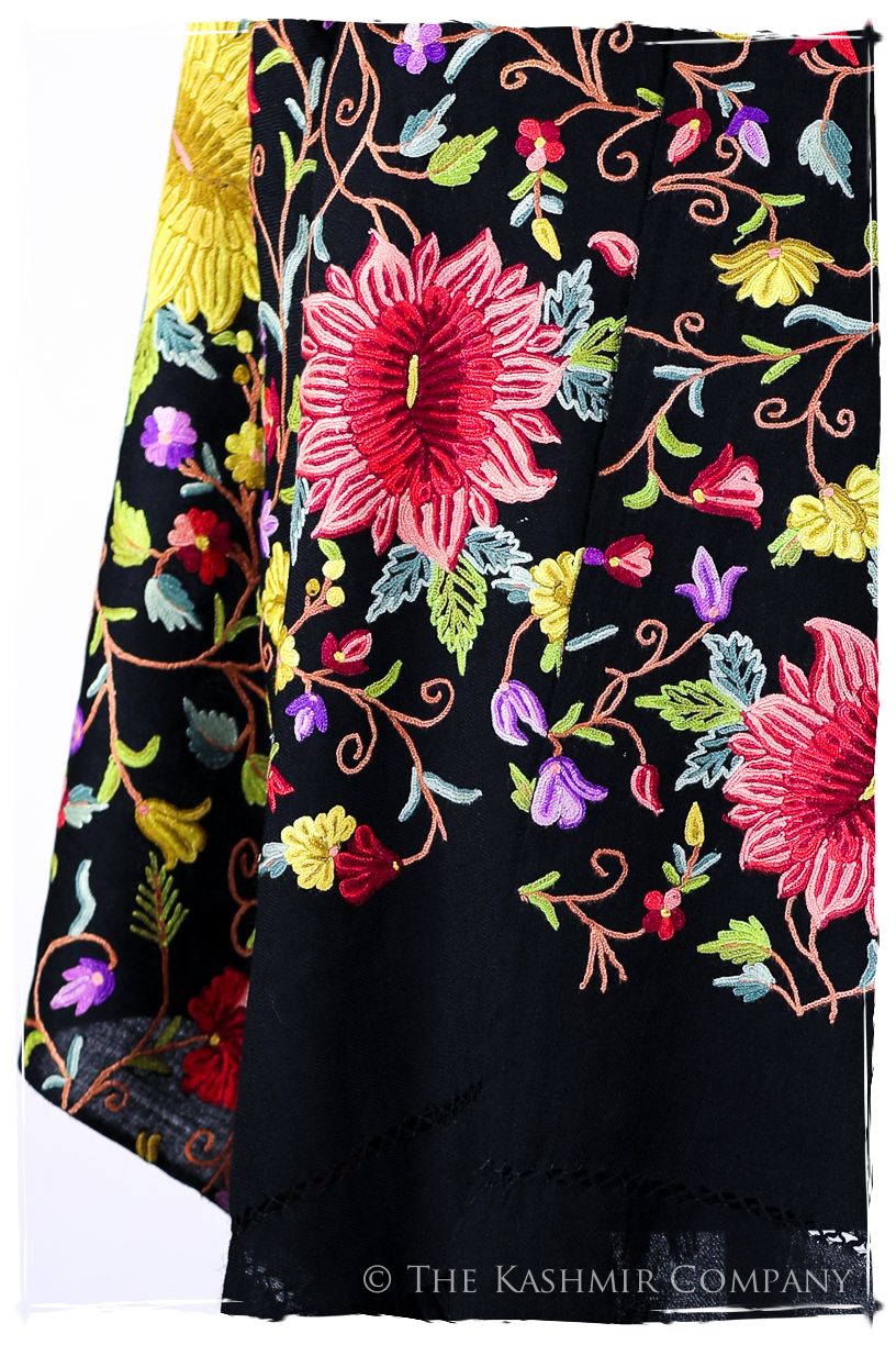 Fleurs ornementales de Moreau Français Antiquaires Shawl