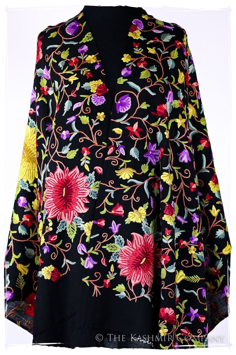 Fleurs ornementales de Moreau Français Antiquaires Shawl