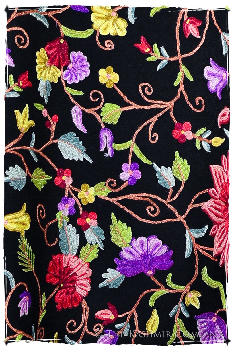 Fleurs ornementales de Moreau Français Antiquaires Shawl