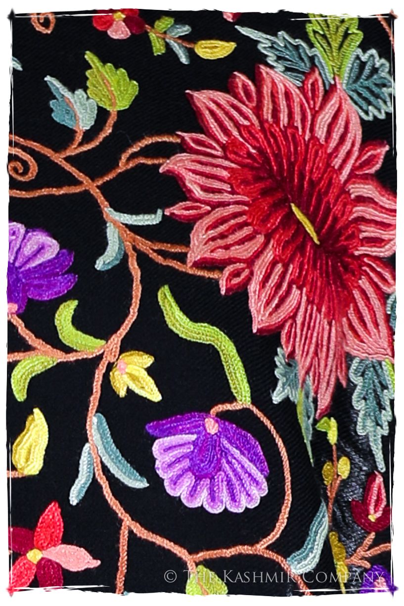 Fleurs ornementales de Moreau Français Antiquaires Shawl
