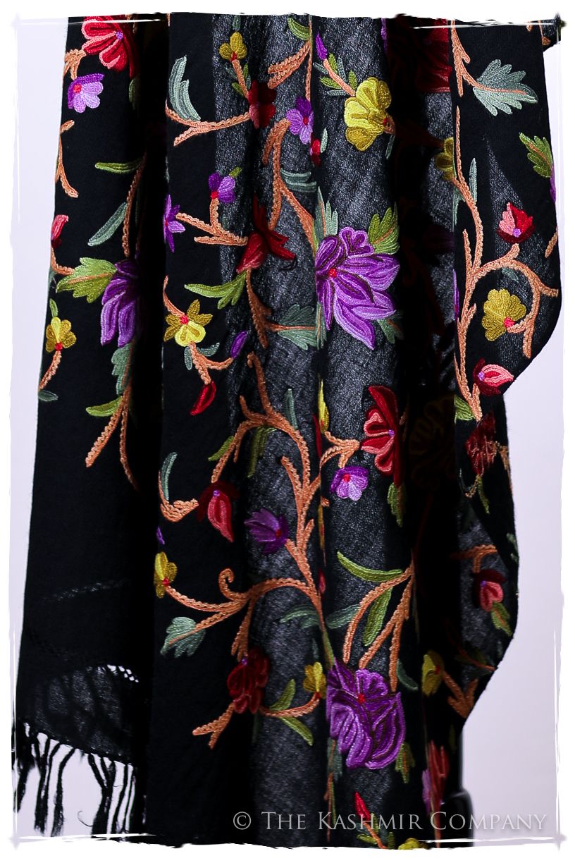 Fleurs ornementales de Eleanor Français Antiquaires Shawl
