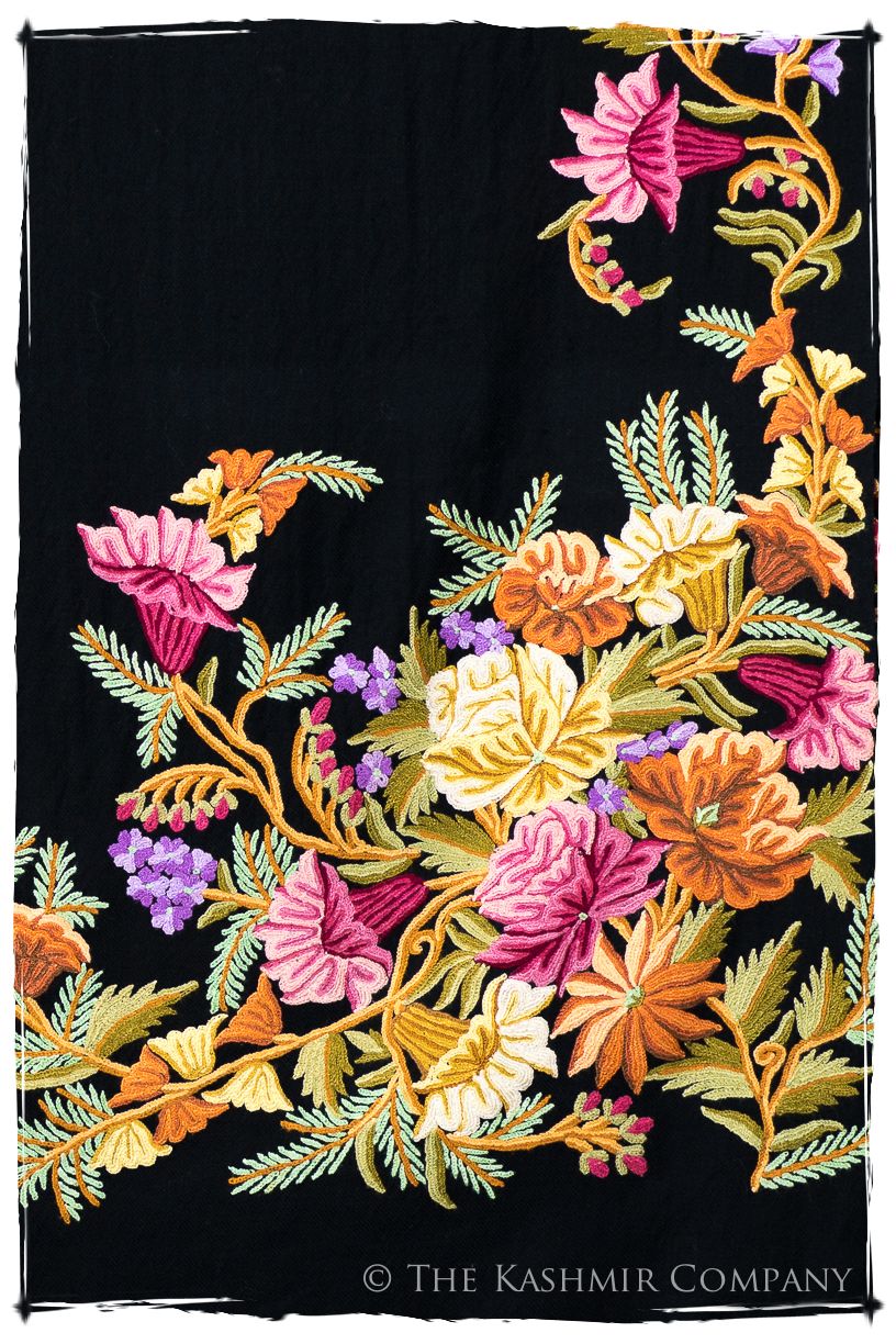 Delphiné de Frontierè Jardin Mascarade Shawl