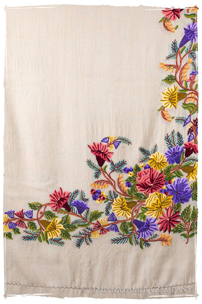 Geneviève de Frontierè Jardin Mascarade Shawl