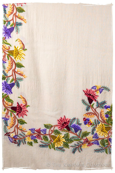 Geneviève de Frontierè Jardin Mascarade Shawl