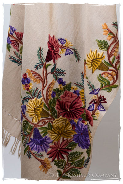 Geneviève de Frontierè Jardin Mascarade Shawl