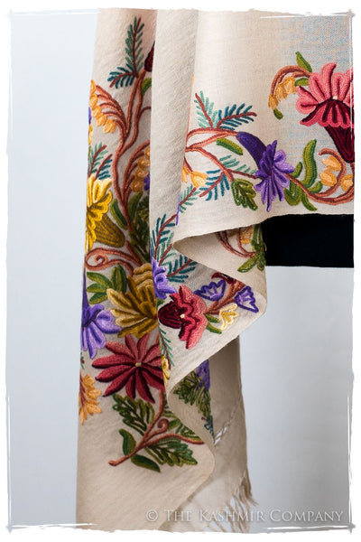 Geneviève de Frontierè Jardin Mascarade Shawl