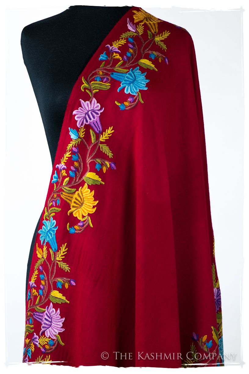 Noelle de Frontierè Jardin Mascarade Shawl
