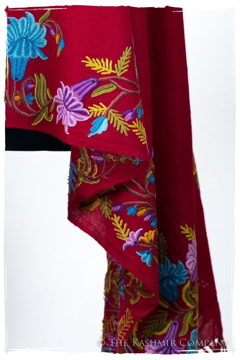 Noelle de Frontierè Jardin Mascarade Shawl