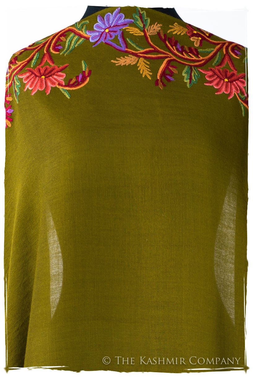 Noémie de Frontierè Jardin Mascarade Shawl