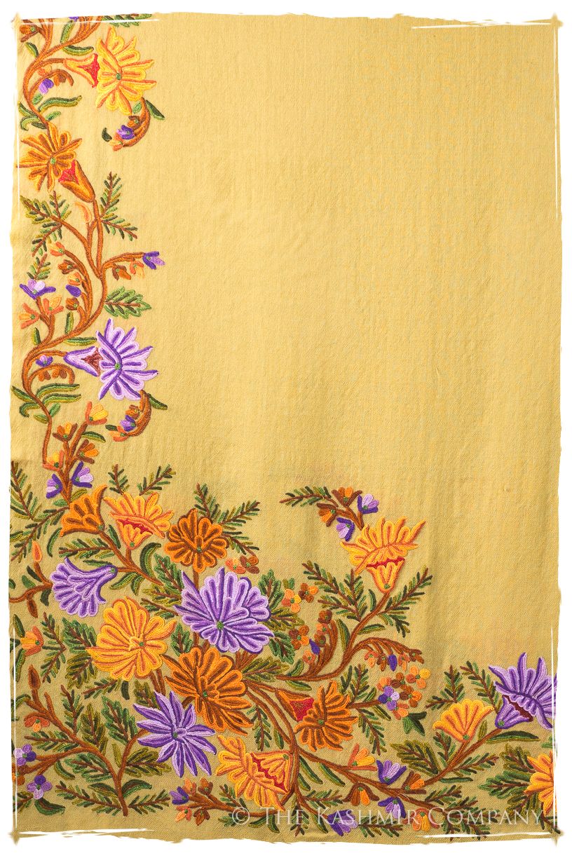 Jeanne de Frontierè Jardin Mascarade Shawl