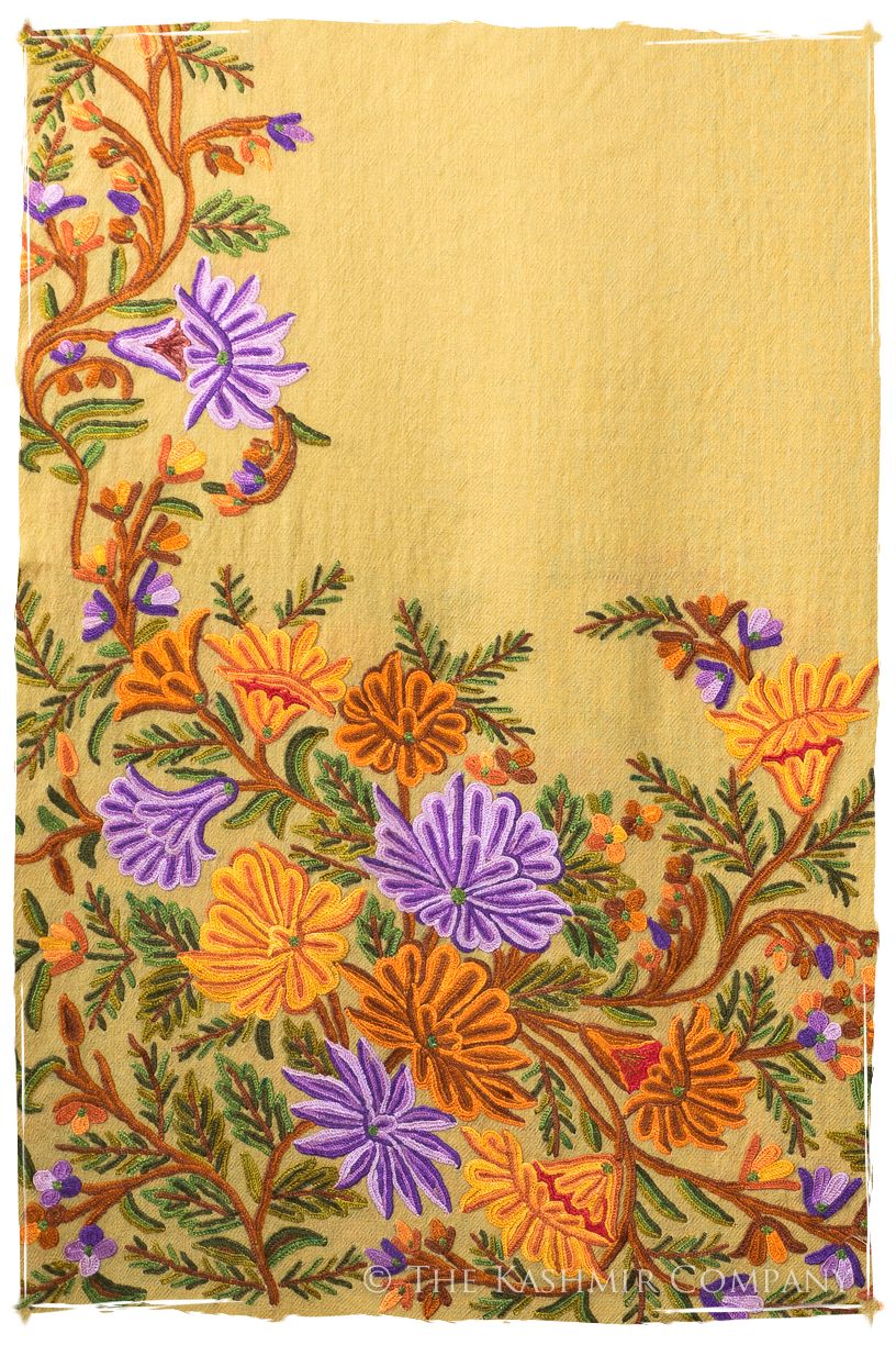 Jeanne de Frontierè Jardin Mascarade Shawl