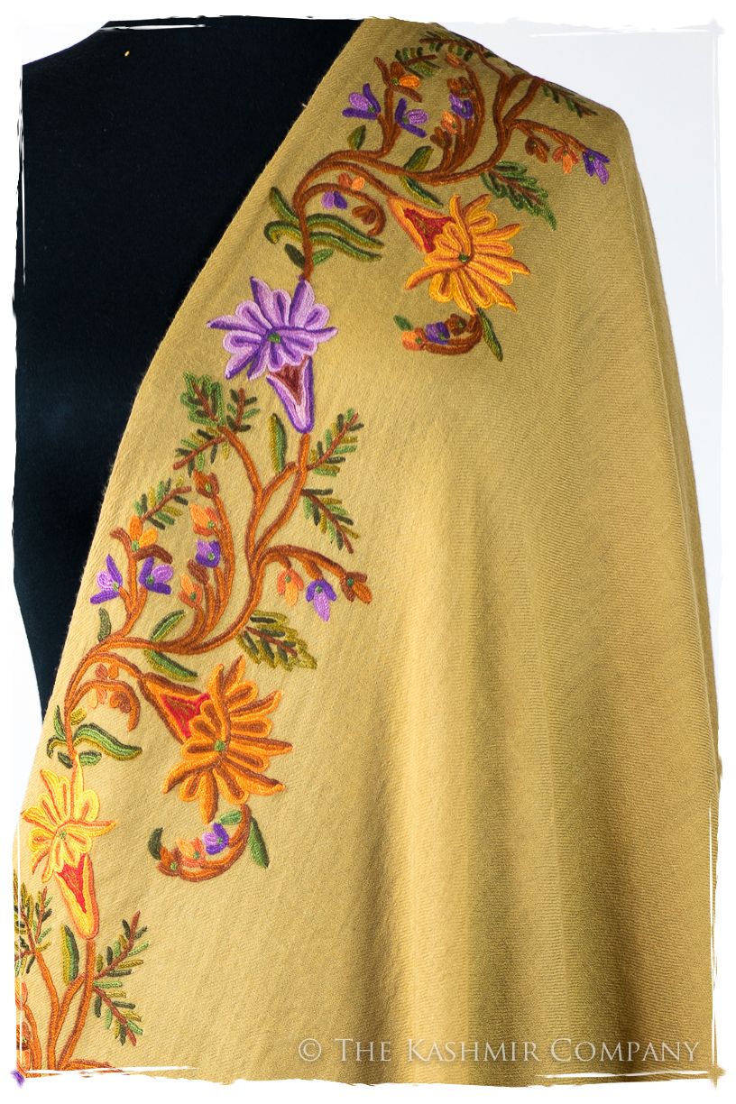 Jeanne de Frontierè Jardin Mascarade Shawl