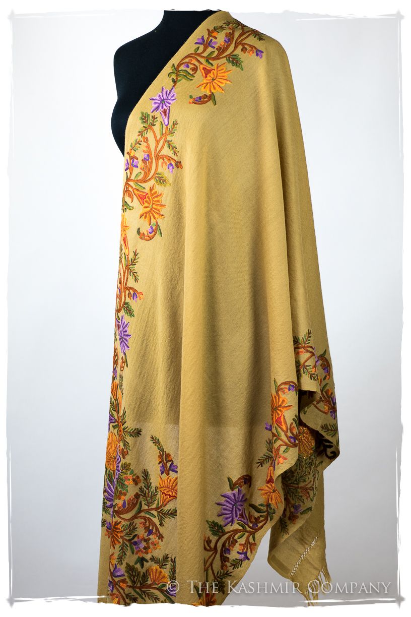 Jeanne de Frontierè Jardin Mascarade Shawl
