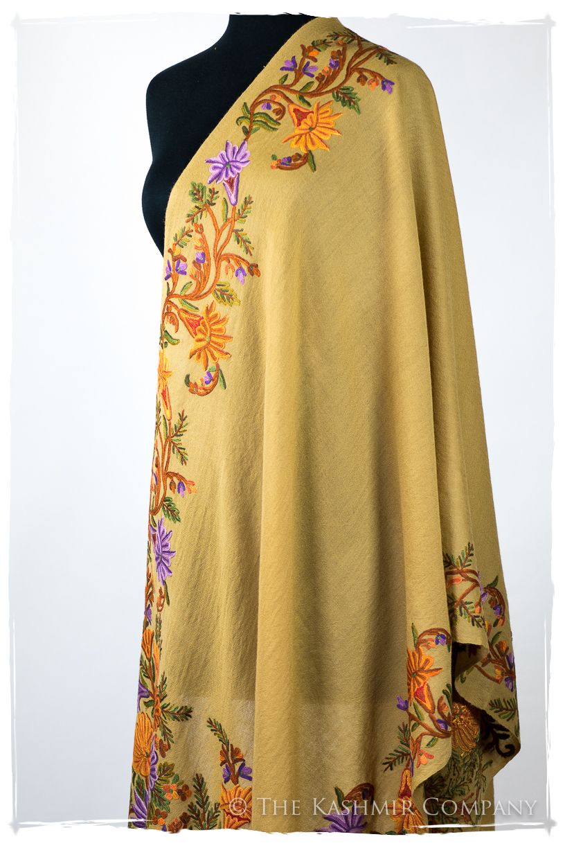 Jeanne de Frontierè Jardin Mascarade Shawl