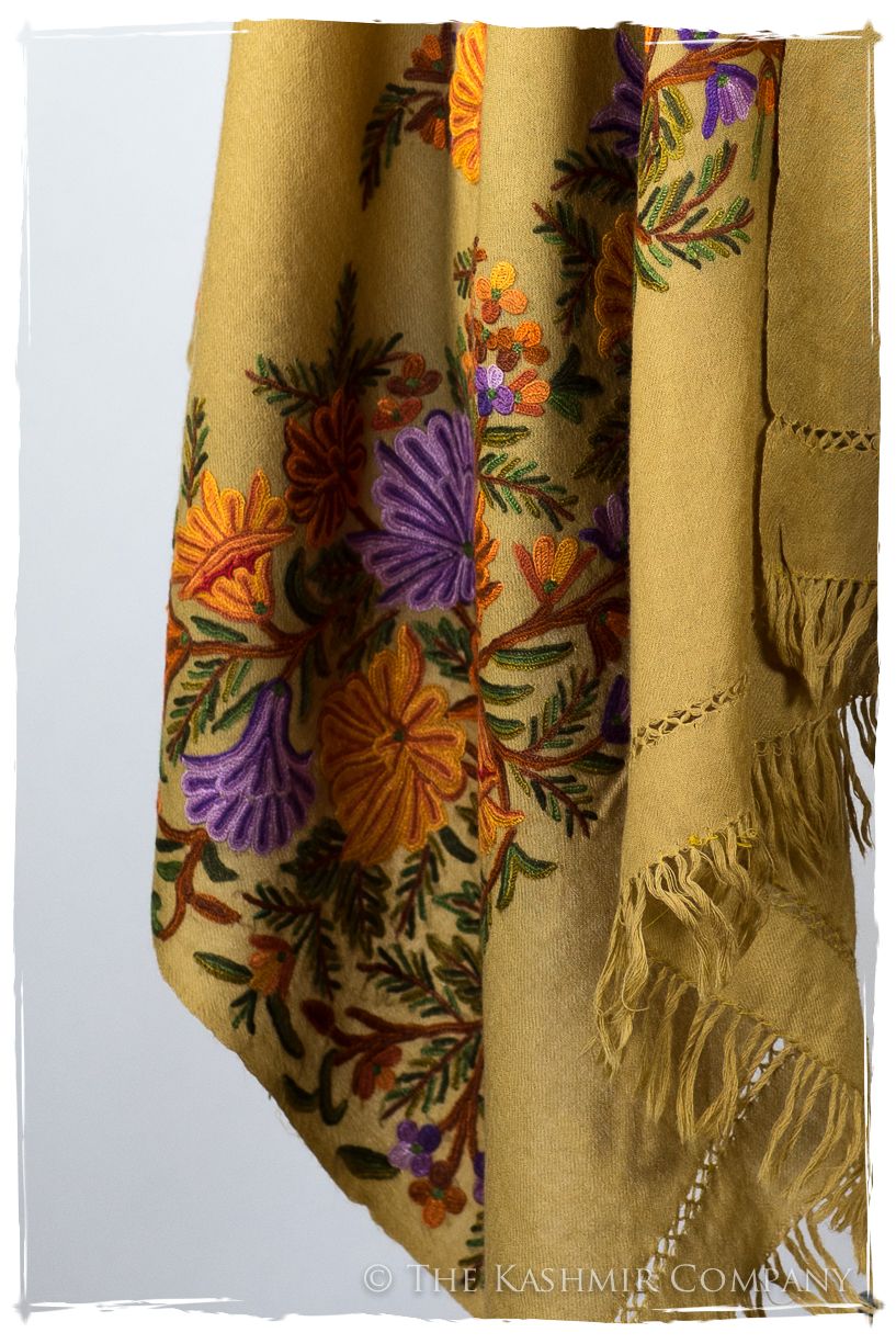 Jeanne de Frontierè Jardin Mascarade Shawl