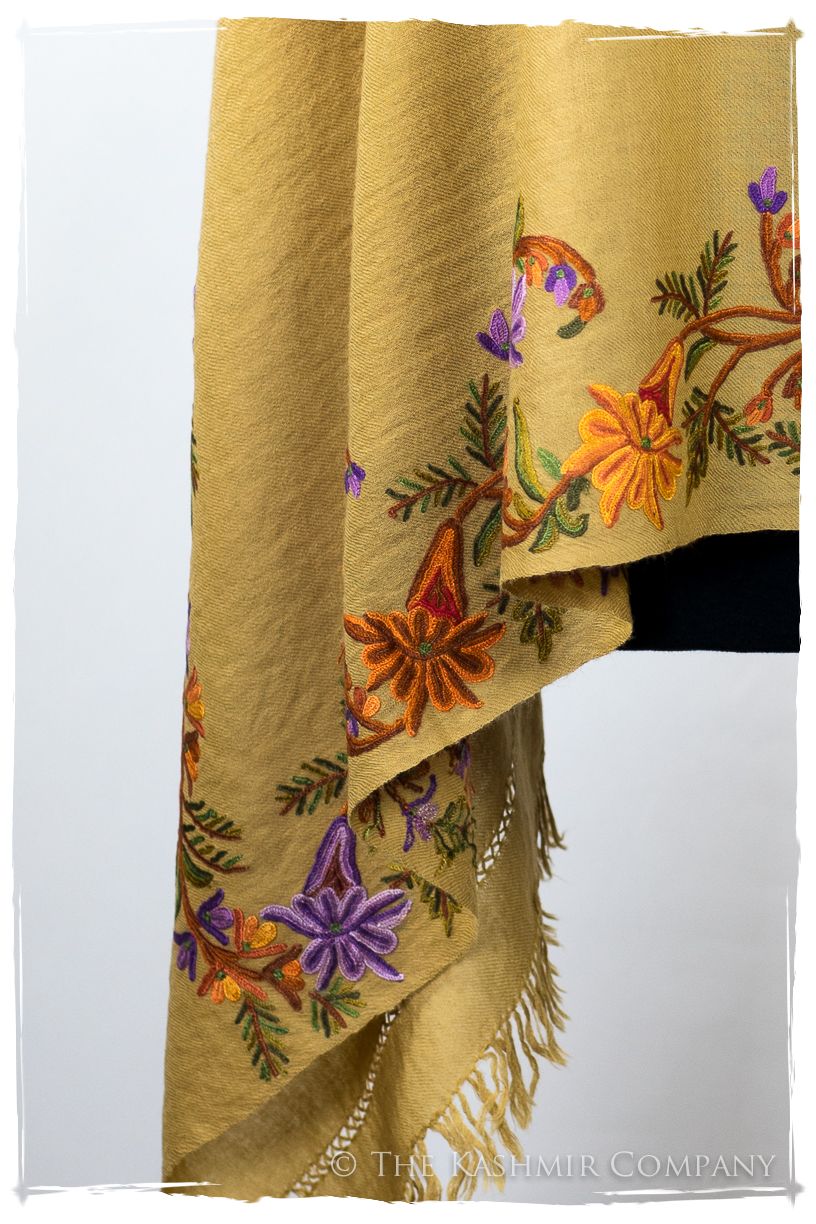 Jeanne de Frontierè Jardin Mascarade Shawl
