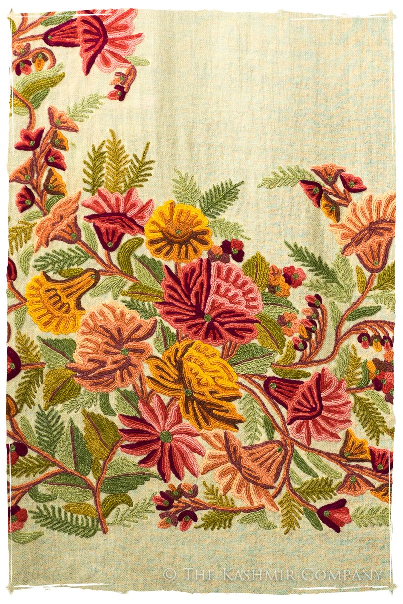 Juliette de Frontierè Jardin Mascarade Shawl