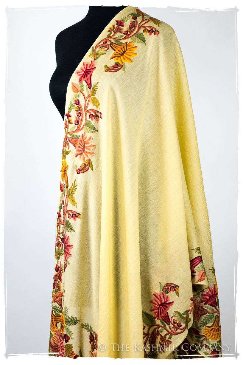 Juliette de Frontierè Jardin Mascarade Shawl