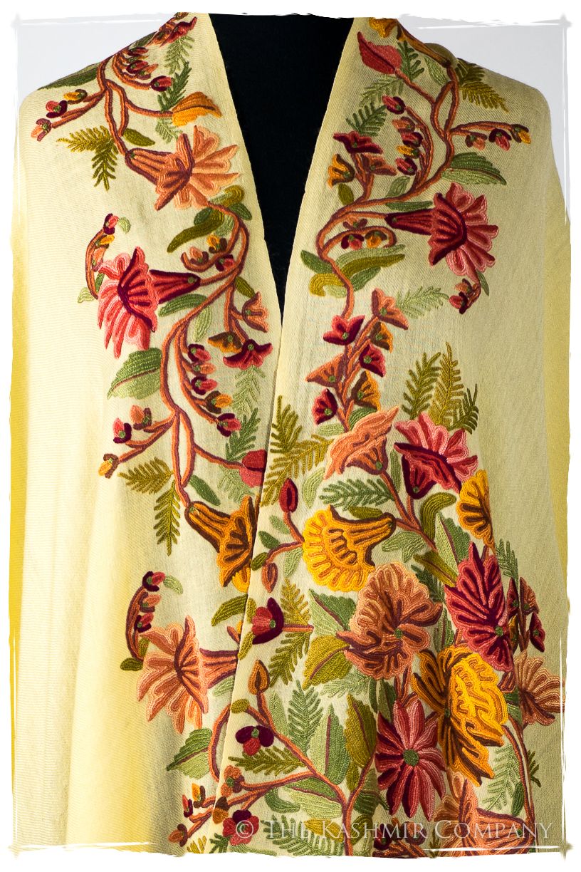 Juliette de Frontierè Jardin Mascarade Shawl