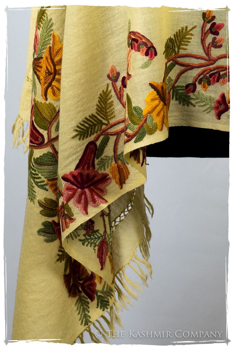 Juliette de Frontierè Jardin Mascarade Shawl
