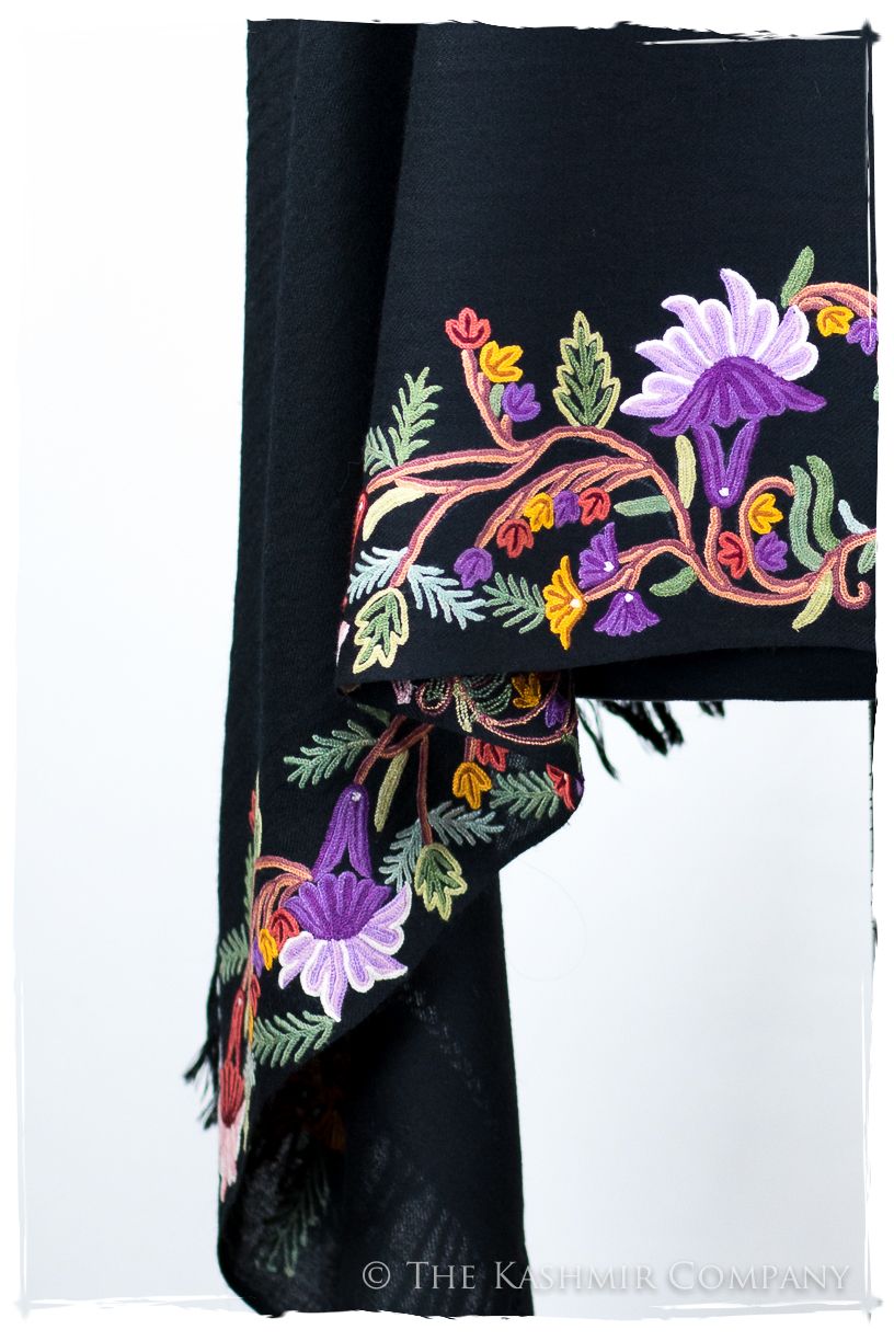Stéphane de Frontierè Jardin Mascarade Shawl
