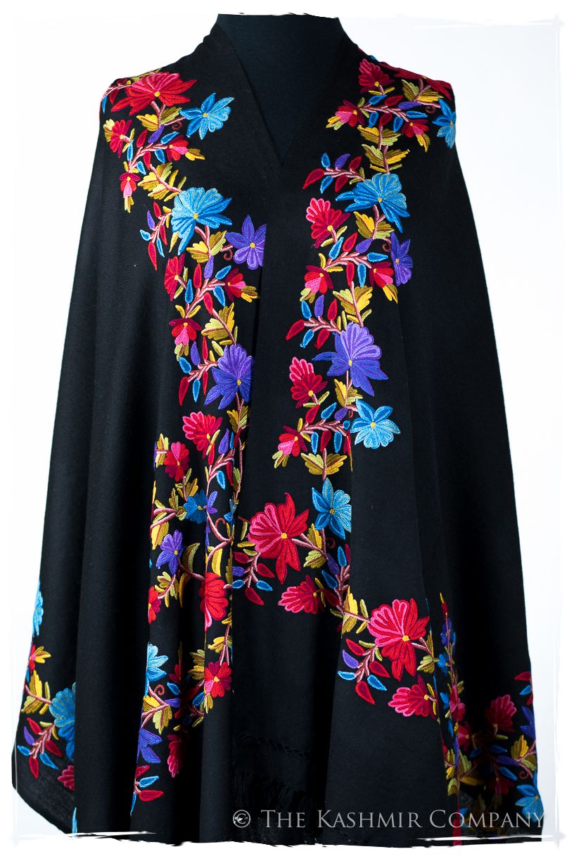Charlotte de Frontierè Jardin Mascarade Shawl