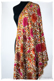 Jardin Brigitte de Bijoux Rouges en Cachemire Antiquaires Shawl