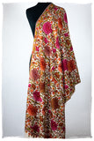 Jardin Brigitte de Bijoux Rouges en Cachemire Antiquaires Shawl