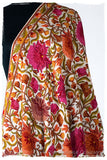 Jardin Brigitte de Bijoux Rouges en Cachemire Antiquaires Shawl