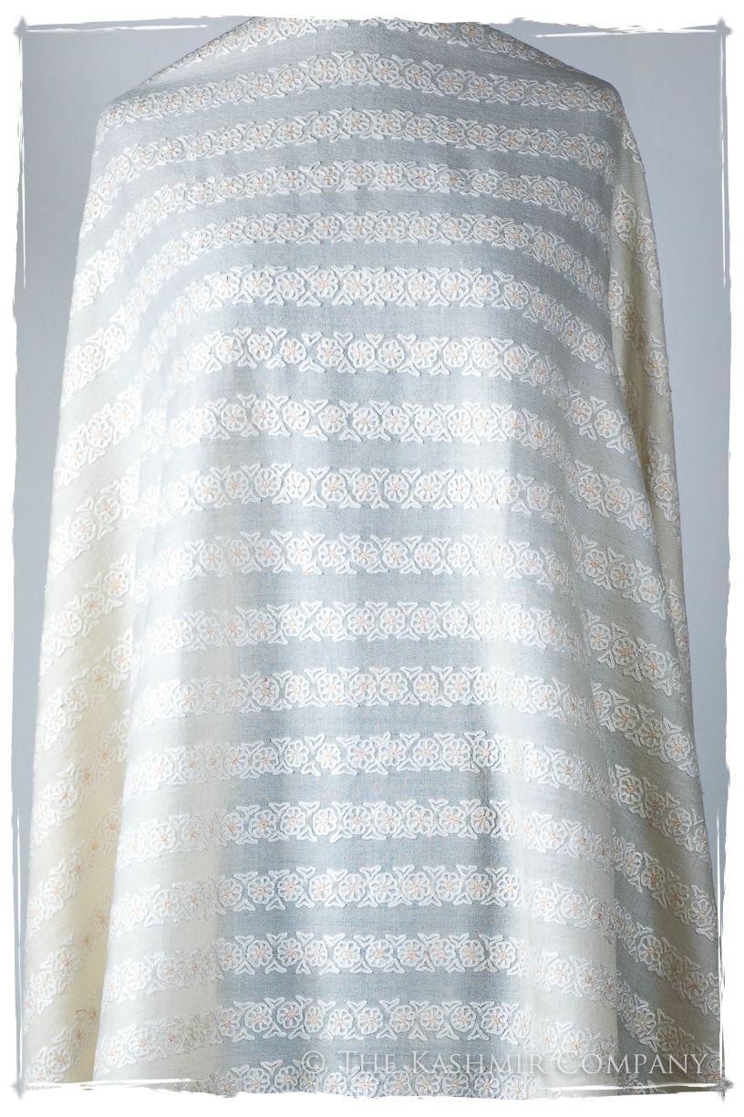 Champs d'ivoire Blanc en Afrique Notre Dame Shawl