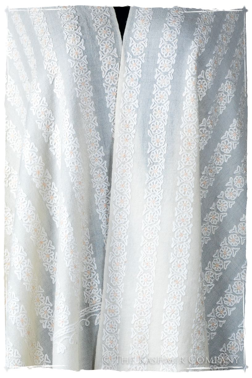 Champs d'ivoire Blanc en Afrique Notre Dame Shawl