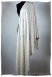 Champs d'ivoire Blanc en Afrique Notre Dame Shawl
