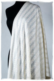 Champs d'ivoire Blanc en Afrique Notre Dame Shawl