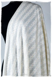 Champs d'ivoire Blanc en Afrique Notre Dame Shawl
