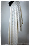 Champs d'ivoire Blanc en Afrique Notre Dame Shawl