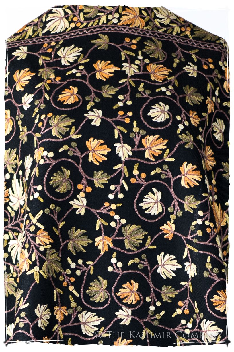 Jardin érable de la Vie Noir Antiquaires Shawl