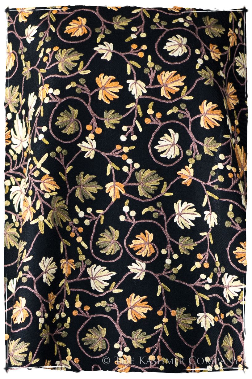 Jardin érable de la Vie Noir Antiquaires Shawl