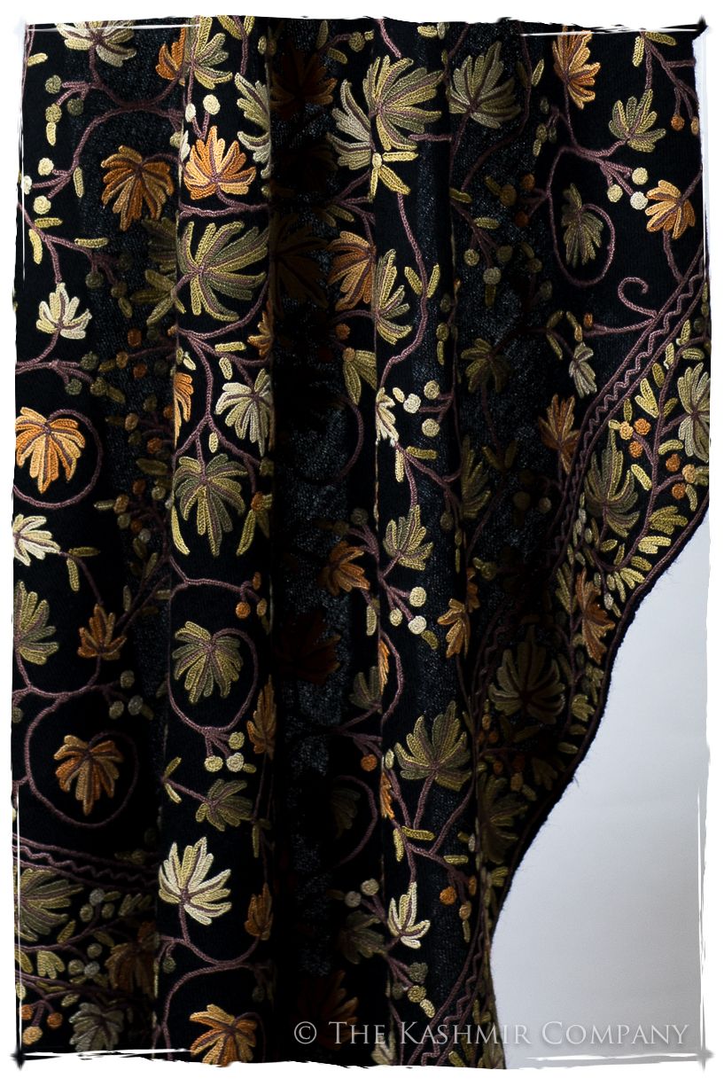 Jardin érable de la Vie Noir Antiquaires Shawl