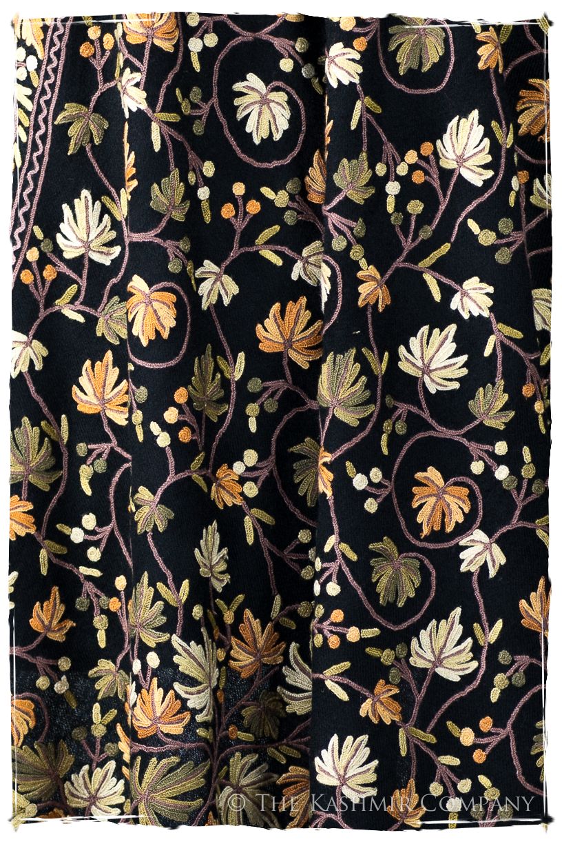 Jardin érable de la Vie Noir Antiquaires Shawl