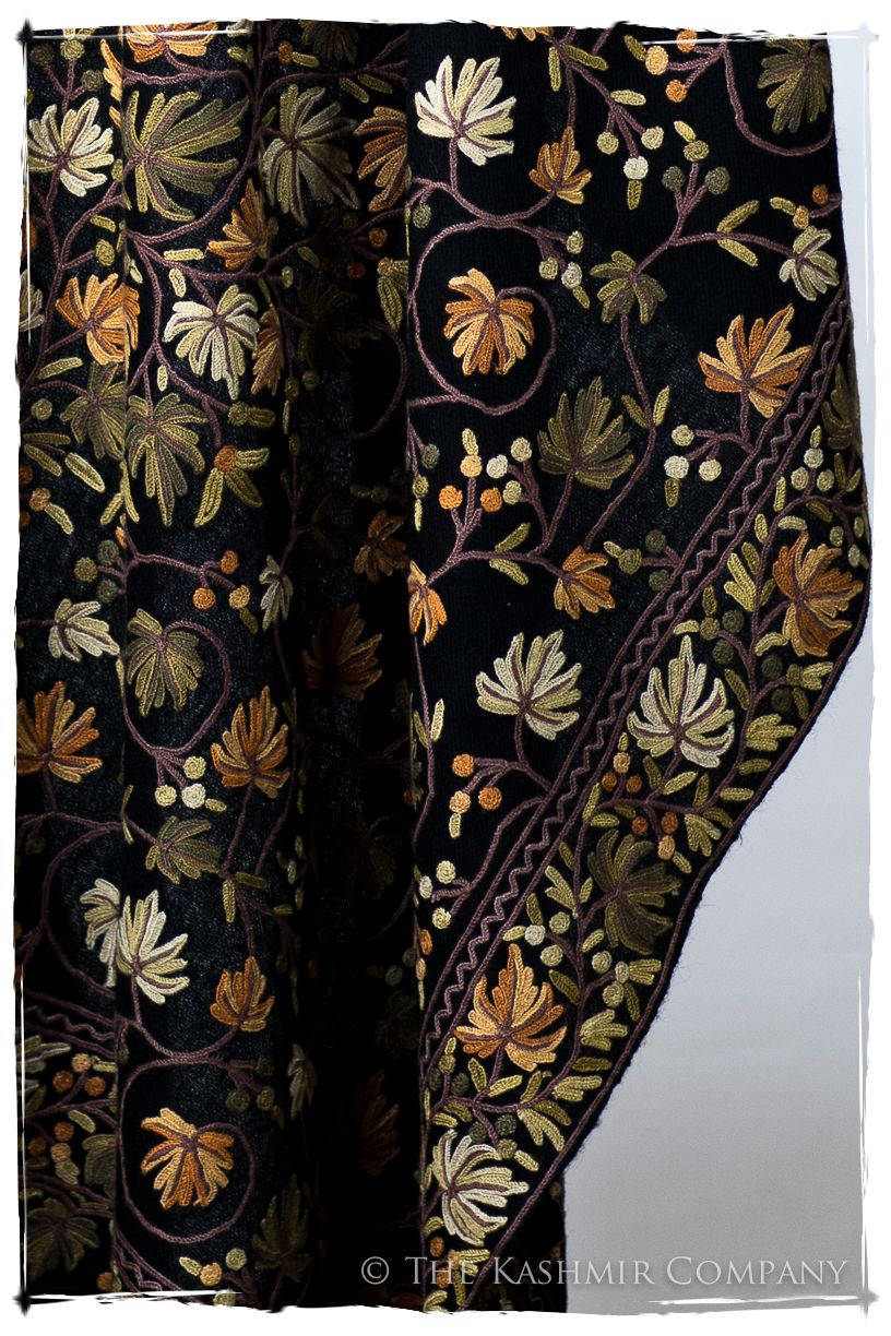 Jardin érable de la Vie Noir Antiquaires Shawl
