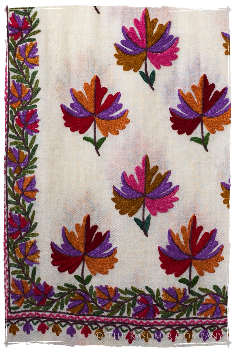 Les Nouvelles Maple Violette Renoir Shawl