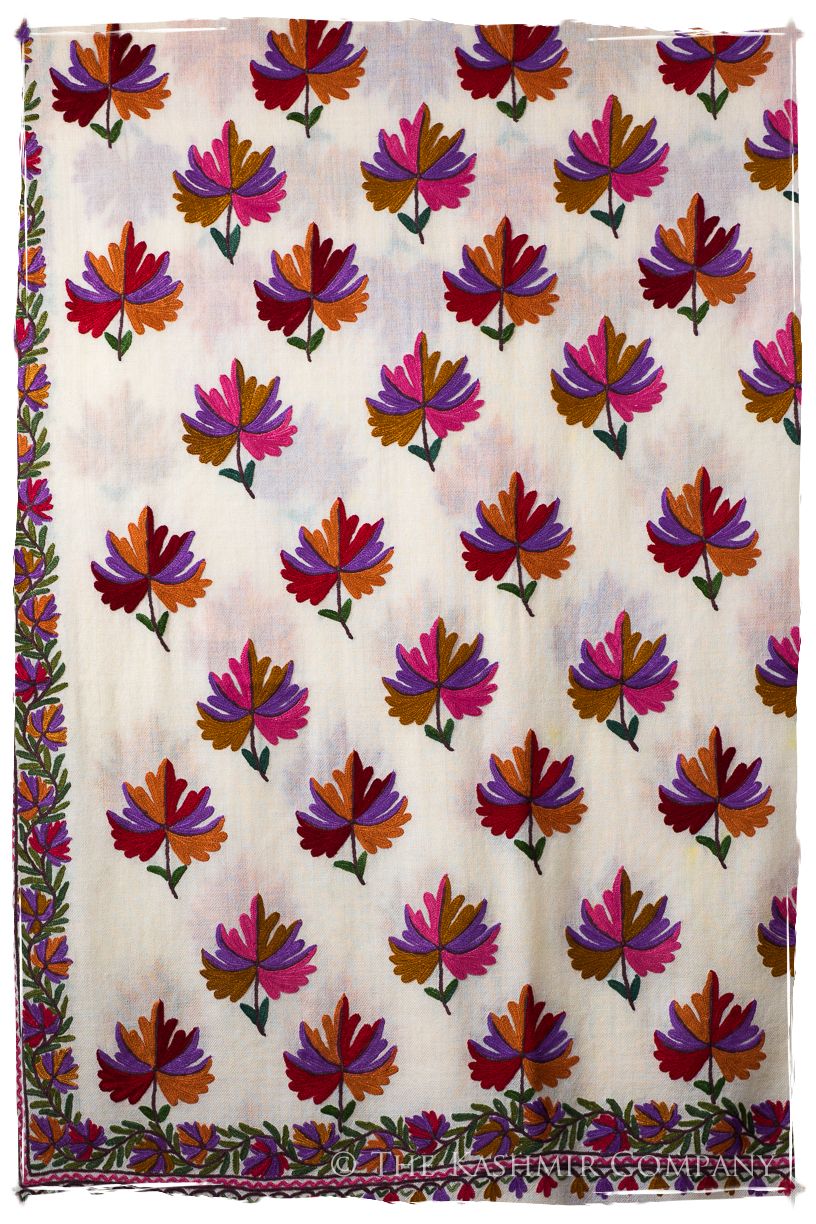 Les Nouvelles Maple Violette Renoir Shawl